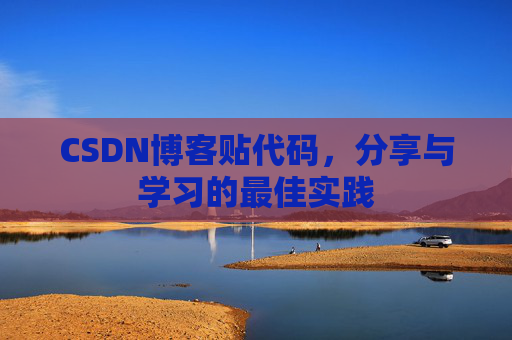 CSDN博客贴代码，分享与学习的最佳实践